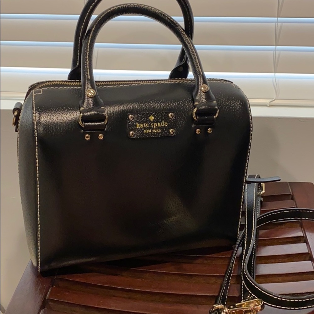 Kate Spade Wellesley Alessa Black Satchel
